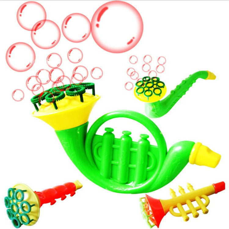 Children's Horn Blowing Bubble Machine