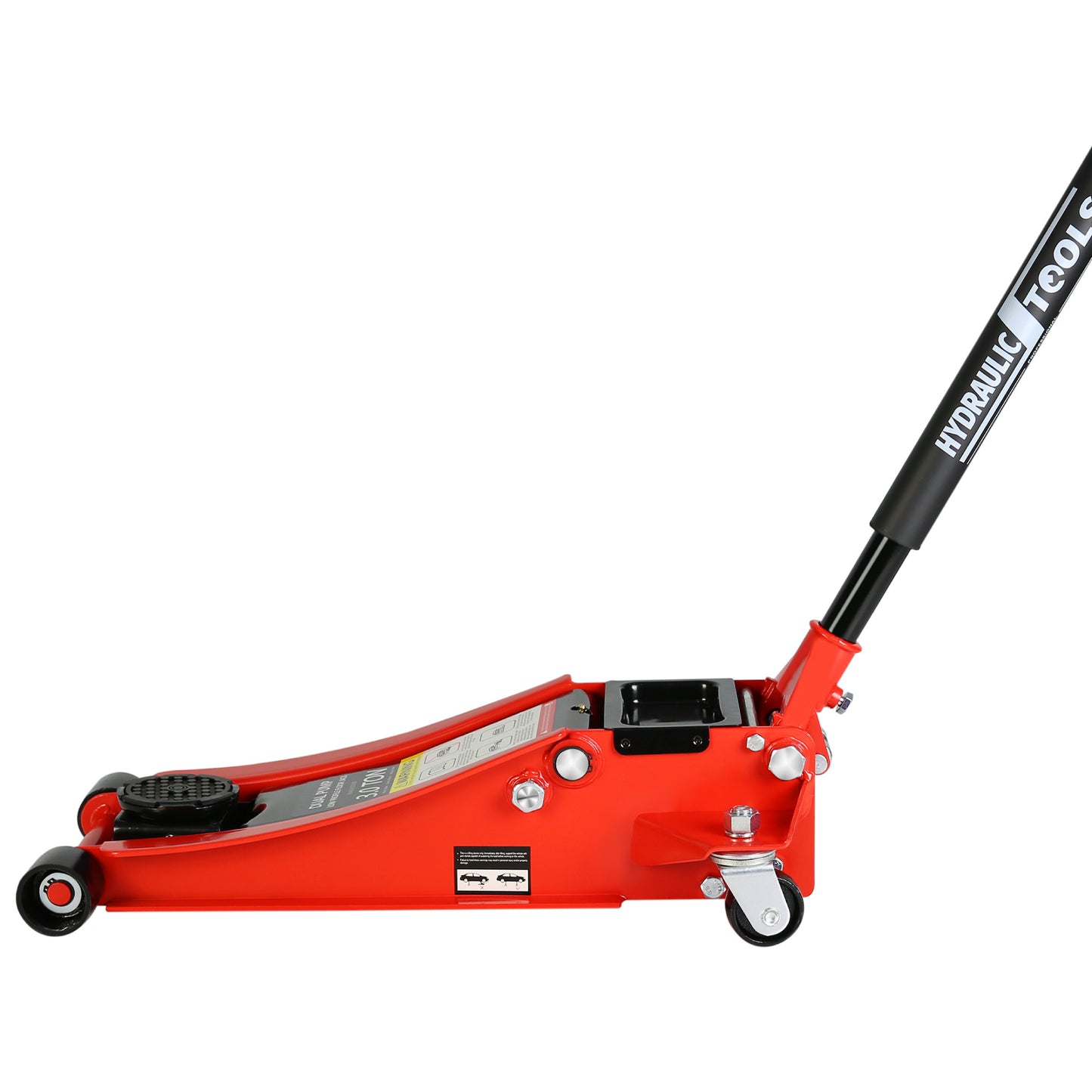 Hydraulic Low Profile Steel Racing Floor Jack.