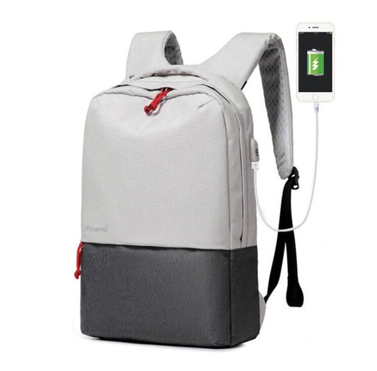 Cross border Picano custom computer bag backpack leisure student package men and women multi-functional USB charging knapsack