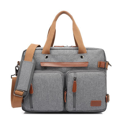 Tote Backpack 15.6 17.3Inch Laptop Backpack Fashion Travel Business Backpack Convertible Nylon Waterproof Student Backpack