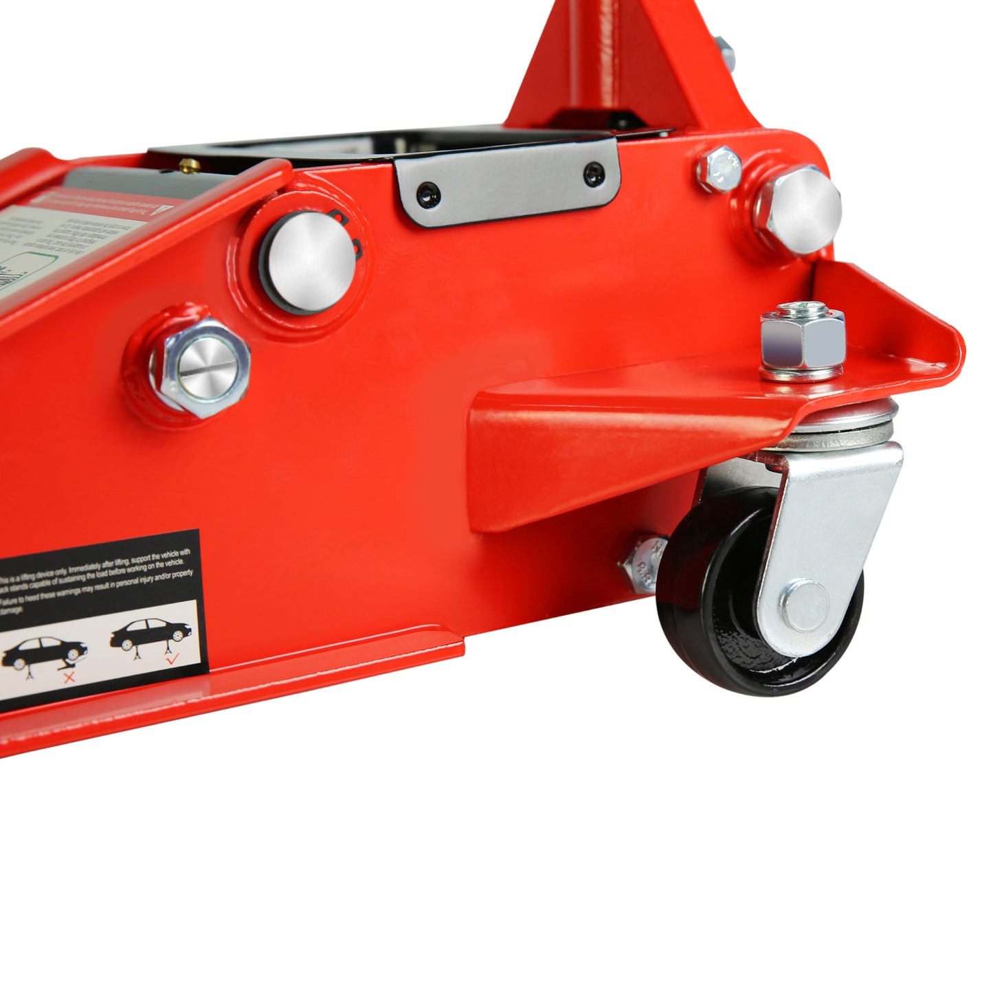 Hydraulic Low Profile Steel Racing Floor Jack.