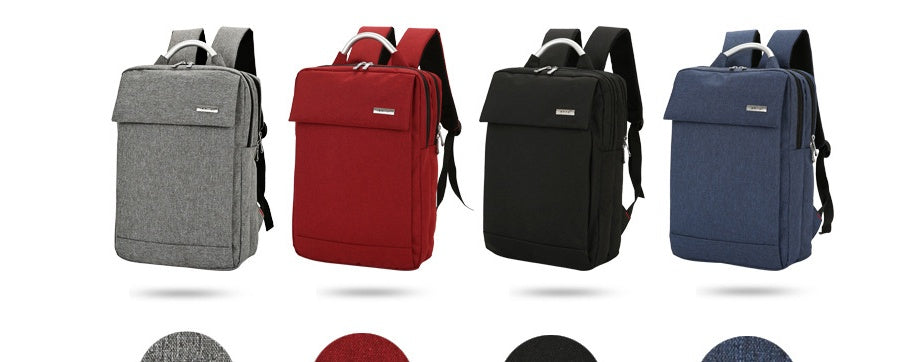 Manufacturers wholesale and customize new type of double shoulder bag multi function notebook PC package for men and women general business knapsack