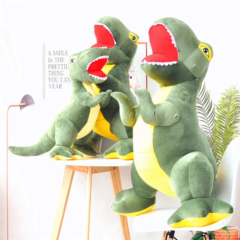 New Dinosaur Plush Toys Cartoon Tyrannosaurus Cute Stuffed Toy Dolls For Kids Children Boys Christmas Gift