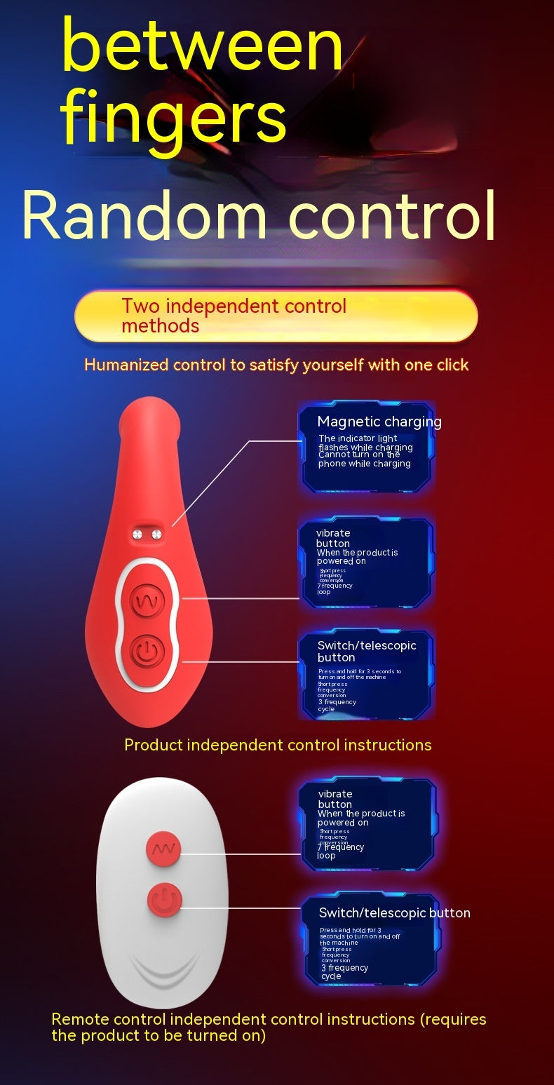 Automatic Retractable Vibration Toy