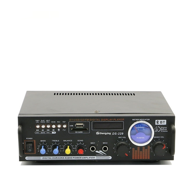 High-power Bluetooth U Disk Radio Audio Amplifier Karaoke Amplifier Sound Reinforcement System