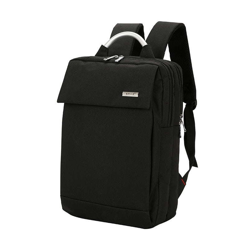 Manufacturers wholesale and customize new type of double shoulder bag multi function notebook PC package for men and women general business knapsack