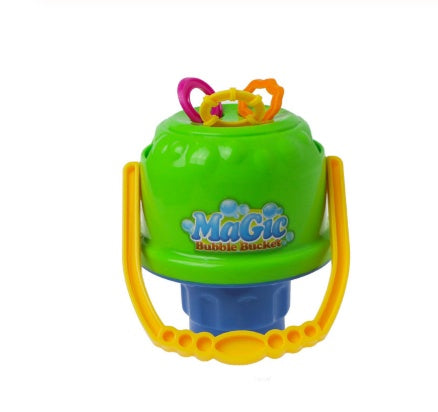 Anti-splashing bubbler magical magic cikoo new blowing bubble toy bucket