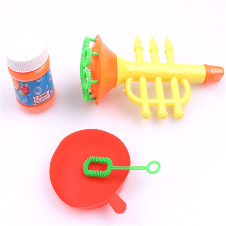 Children's Horn Blowing Bubble Machine