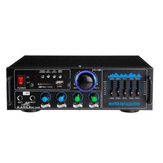 High-power Bluetooth U Disk Radio Audio Amplifier Karaoke Amplifier Sound Reinforcement System