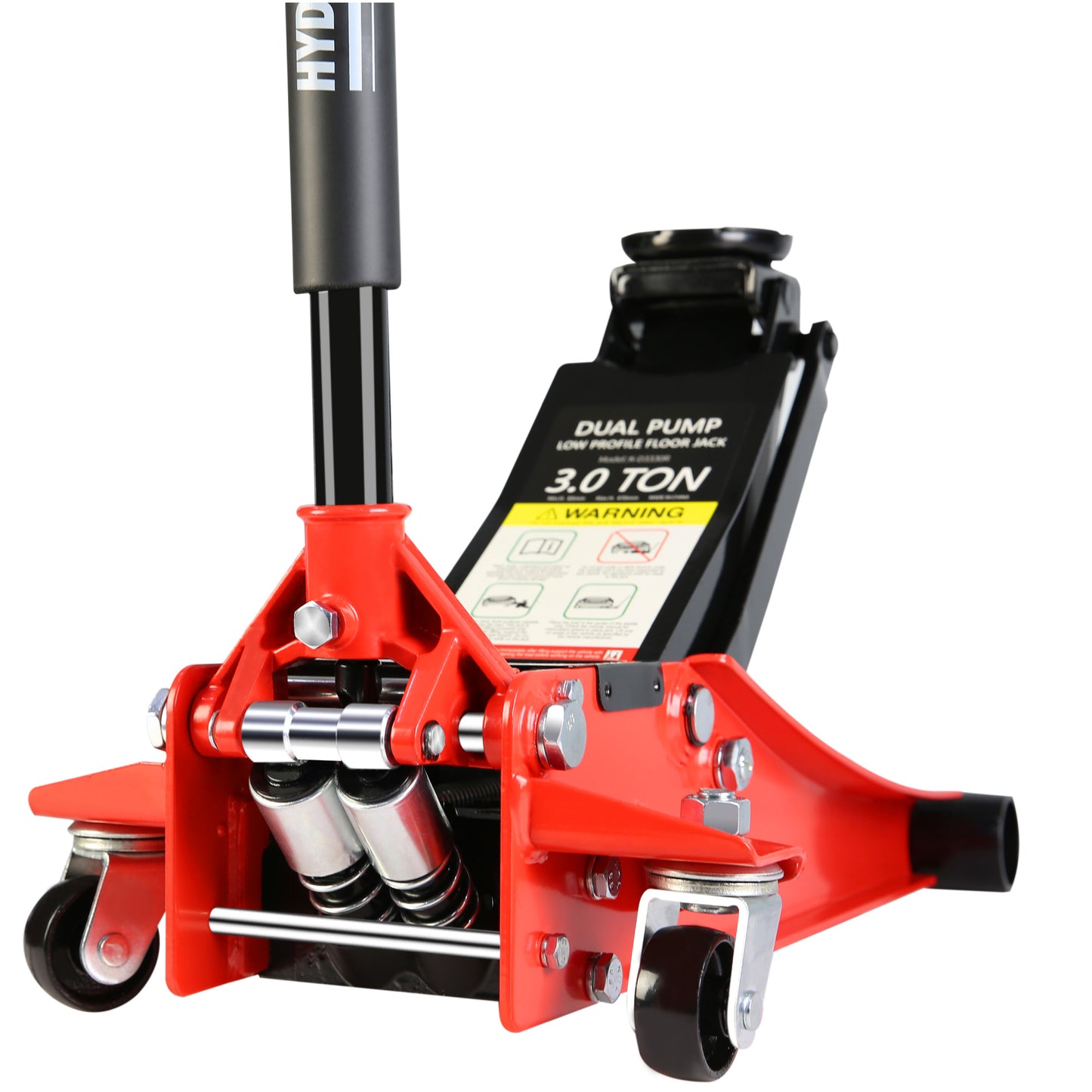 Hydraulic Low Profile Steel Racing Floor Jack.