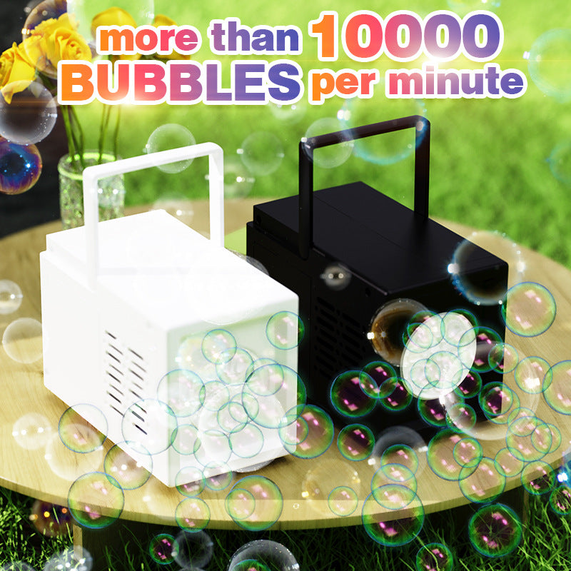 Outdoor Entertainment Portable Portable Bubble Machine Toys