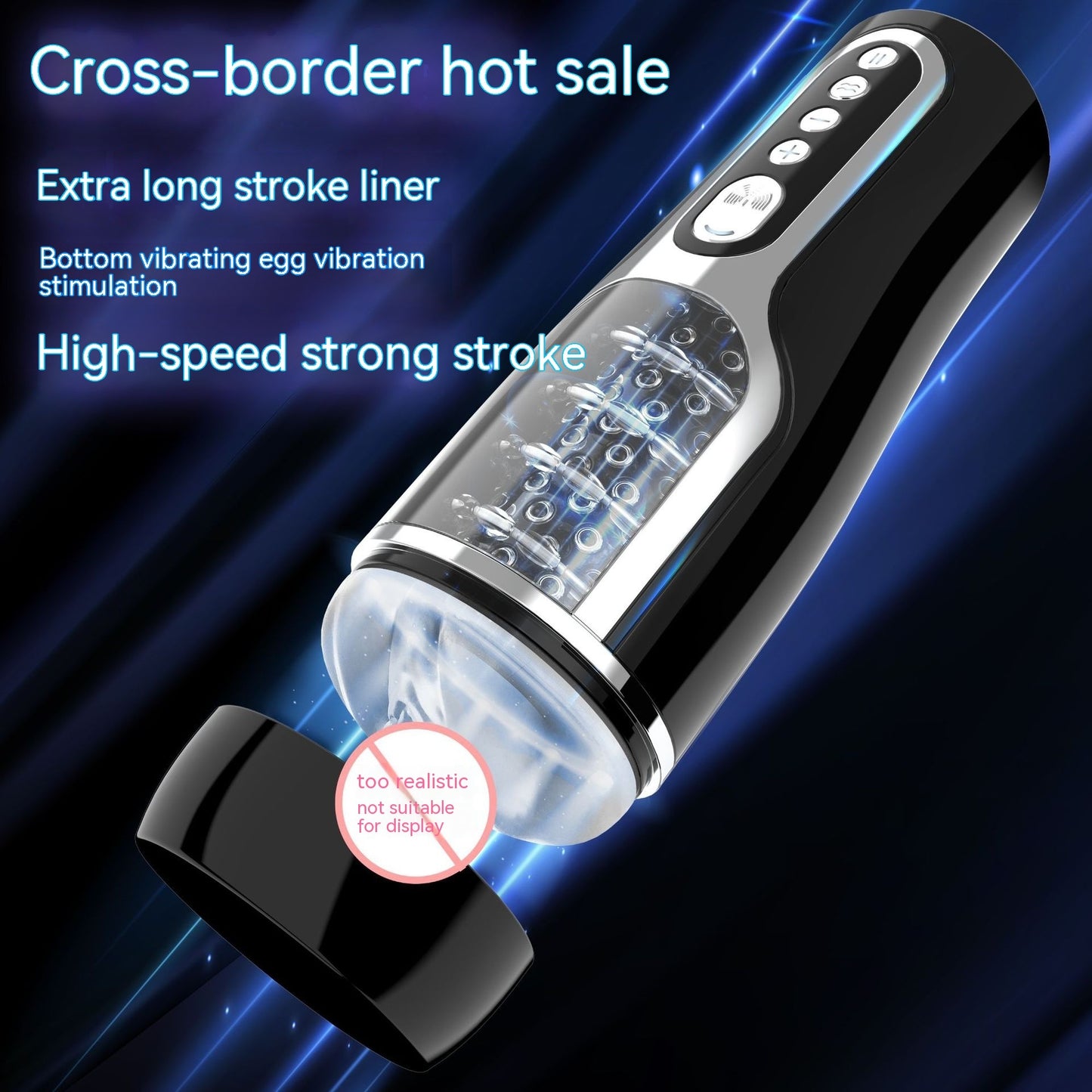 Men's Automatic Vibration Telescopic Massager